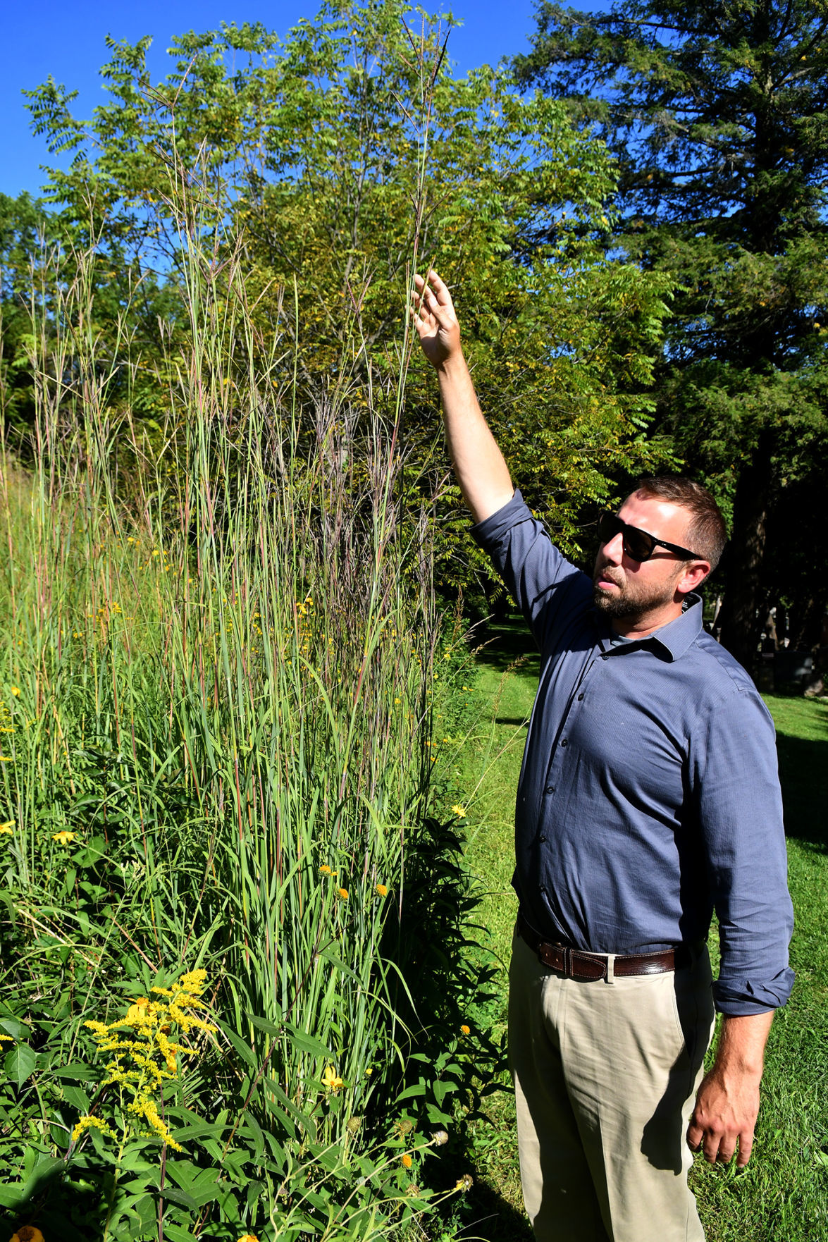 Davenport Fairmount Cemetery prairie